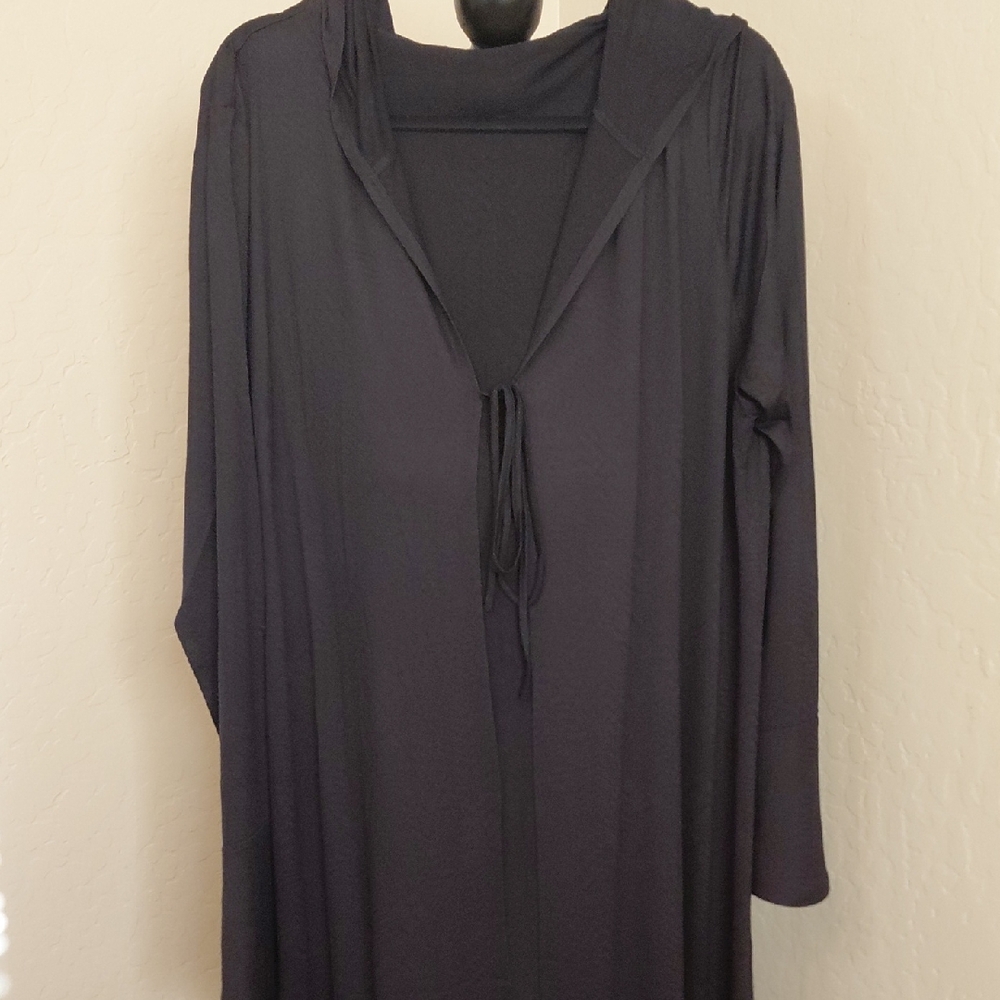 KILLSTAR 4XL GHOST GAUZE CLOAK 4XL BLACK LIGHT WEIGHT